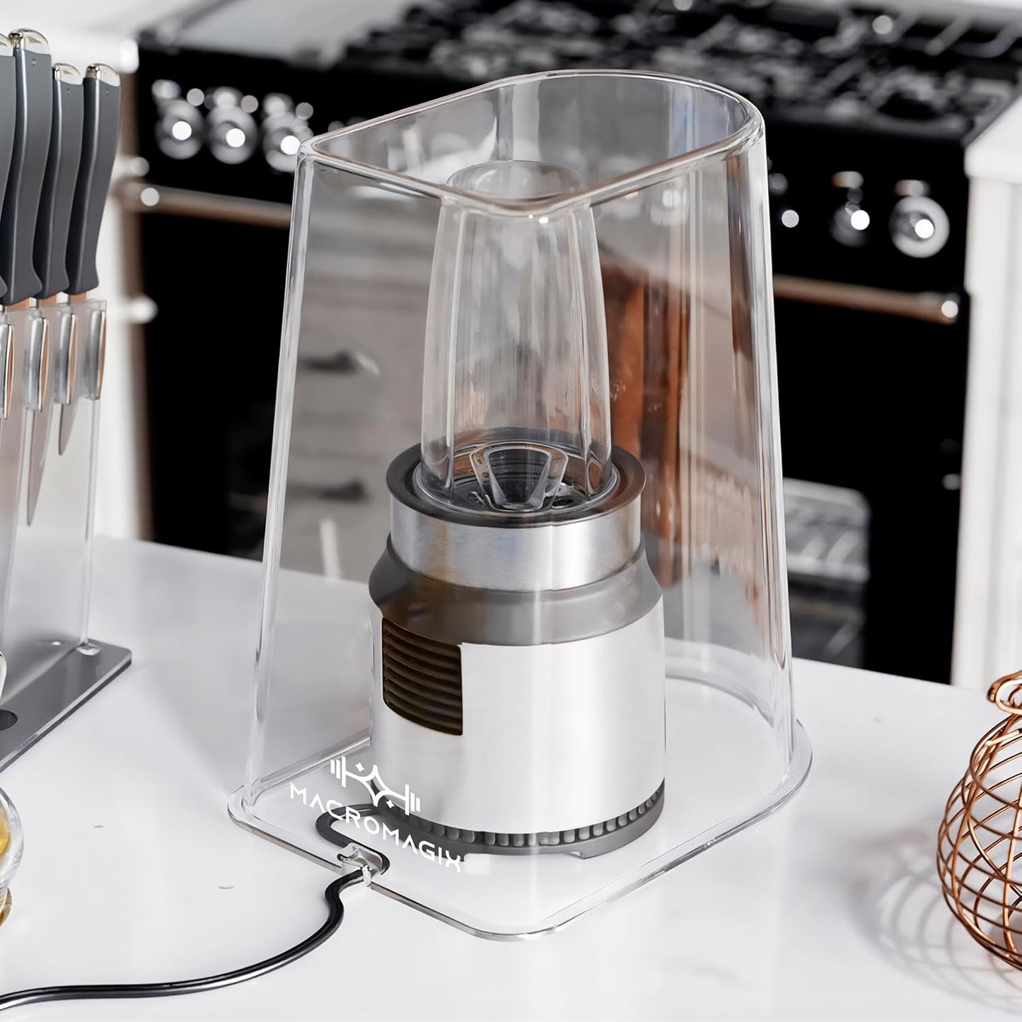 Ninja Creami Oversized Sound Reducing Blender Cover - Fits Most Under-Cabinet Blenders | Check Dimensions