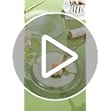 Clear Gold Disposable Dessert Plates & Forks Set - 200 Pieces for Weddings & Parties