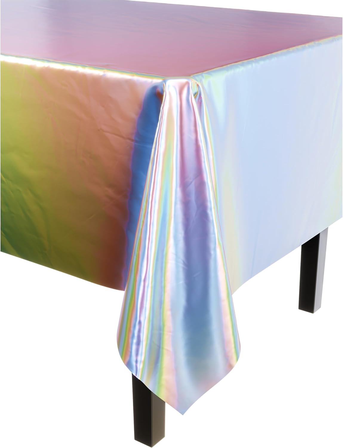 Premium Dark Green Plastic Tablecloths - 12-Pack, 54" x 108" Rectangle Covers