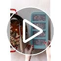 Souper Cubes 1 Cup Silicone Freezer Molds with Lids - Aqua 2-Pack
