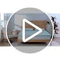 3 Inch Queen Gel Memory Foam Mattress Topper for Pressure Relief - MLILY