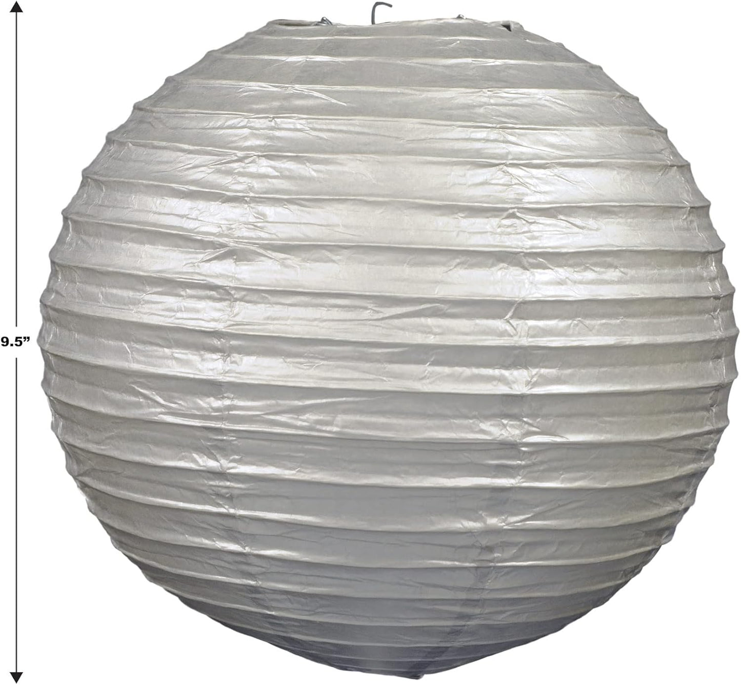 Lavender Paper Lanterns - 3 Pack Decorative Hanging Ceiling Decor for Birthdays, Showers & Events