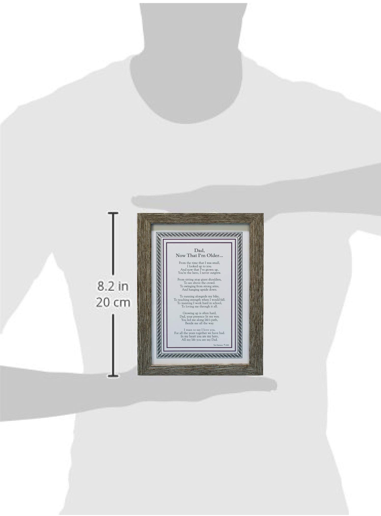 Dad, Now That I'm Older- Gift for Dad from Son Or Daughter for Father's Day, Christmas, Birthday
