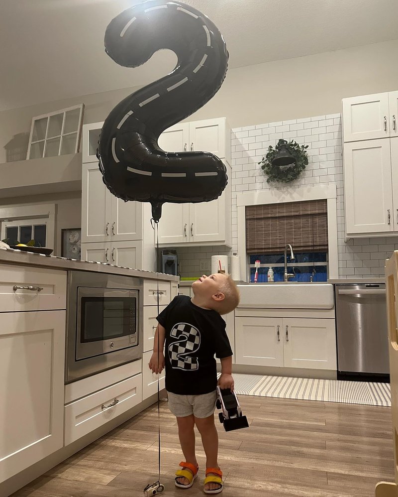 Race Car 7 Balloon, Number Balloons 40 Inch, 7th Black Birthday Decorations for Kids Boys, Race Car Themed Party Decorations for Men, Number 7 Balloon