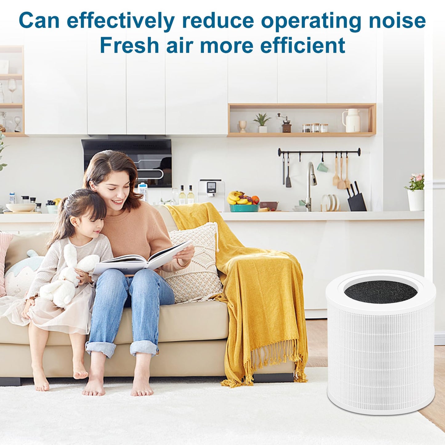 Myareds A2001 Replacement Filter Compatible with Airromi A2001 Air Purifier