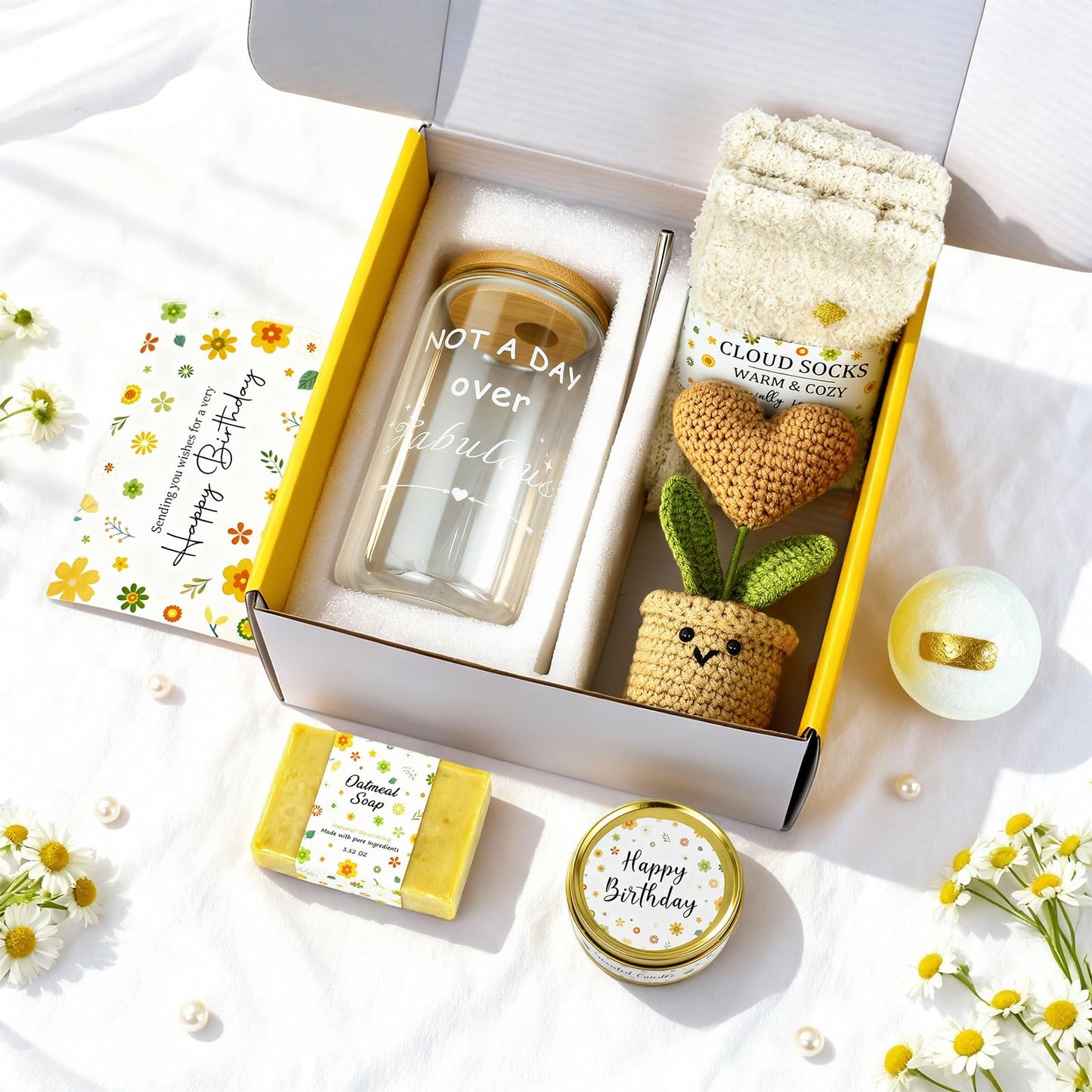 JOYOFUN Birthday Gifts for Women,Gift Baskets for Women Relaxing Gift Set Birthday Presents Female Friendship Gifts Box for Best Friend Bestie Girlfriend
