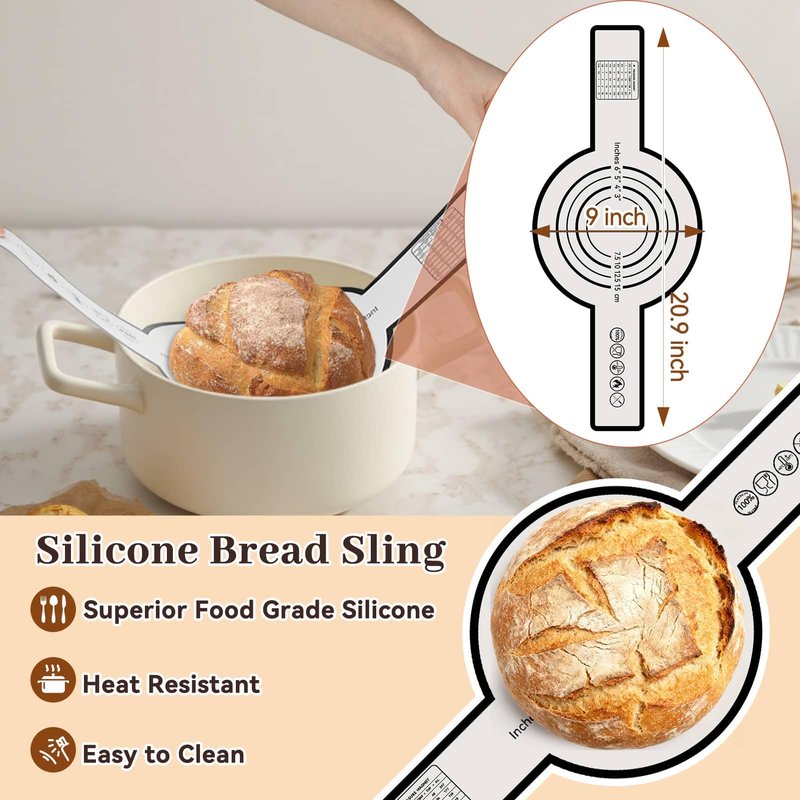 Sourdough Starter Kit,19PCS Banneton Bread Proofing Basket with Glass Sourdough Starter Jar, Sourdough Bread Baking Supplies, 9'' Round Bread Proofing Basket, for Bread Making Baking Fermentation