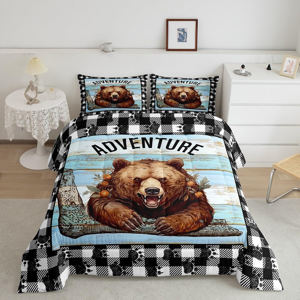 jejeloiu Baseball Comforter Set Twin Size Kids Camo American Flag Comforter for Boys Girls Teens Camouflage Bedding Set Breathable Baseball Games Duvet Set Room Decor Quilt Set