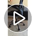 Synorla Pink & Grey Ergonomic Office Chair 330LBS Capacity Adjustable Mesh Desk Chair