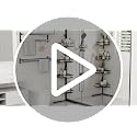 Aitatty Black Standing Shower Caddy Corner Rustproof Bathroom Shelf