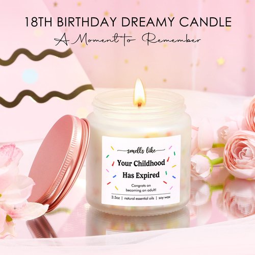 18th Birthday Gifts for Girls Trendy 18 Year Old Girl Birthday Gifts for 18 Year Old Girl Gift Ideas Unique Age 18 Gift for Female Teen Girls Her Daughter Happy 18th Decoration Presents with Tumbler