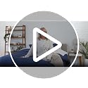 Bare Home Oversized Queen Comforter Set - 1800 Ultra Soft Dark Blue
