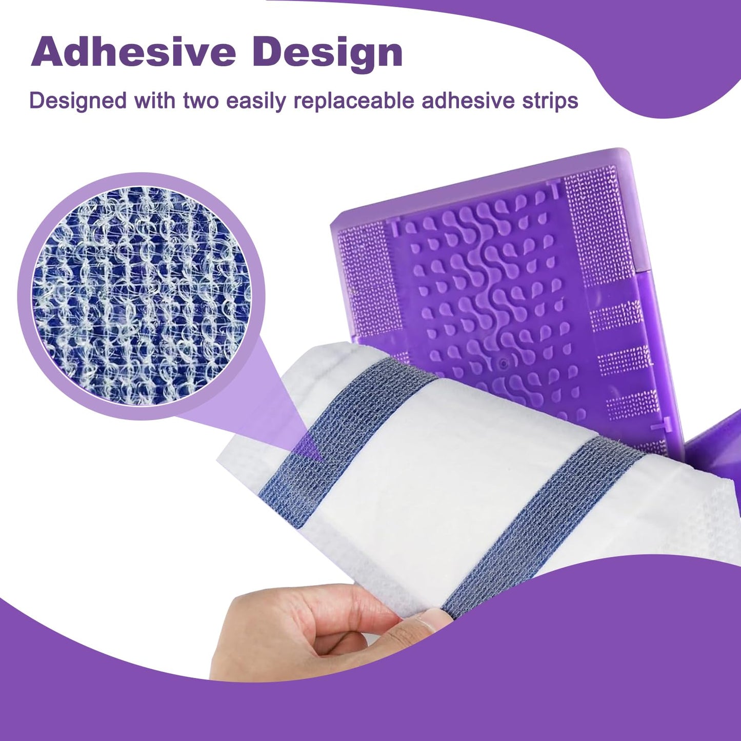 40 Pack Disposable Mop Pads Refills Compatible with Swiffer WetJet, Swiffer Wet Pads Refill, Multi Surface Floor Mop Pads
