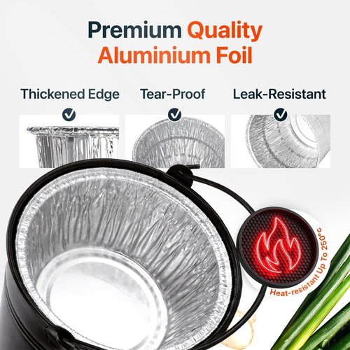 Grease Bucket for Traeger Pellet Grill - Includes 20 Grease Bucket Liners | Replacement Drip Bucket for Pro Series 575/780