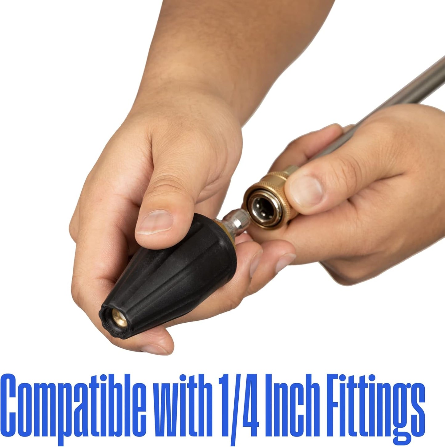 Westinghouse Turbo Nozzle Attachment for Pressure Washers - 3600 Max PSI, 1/4” Connector
