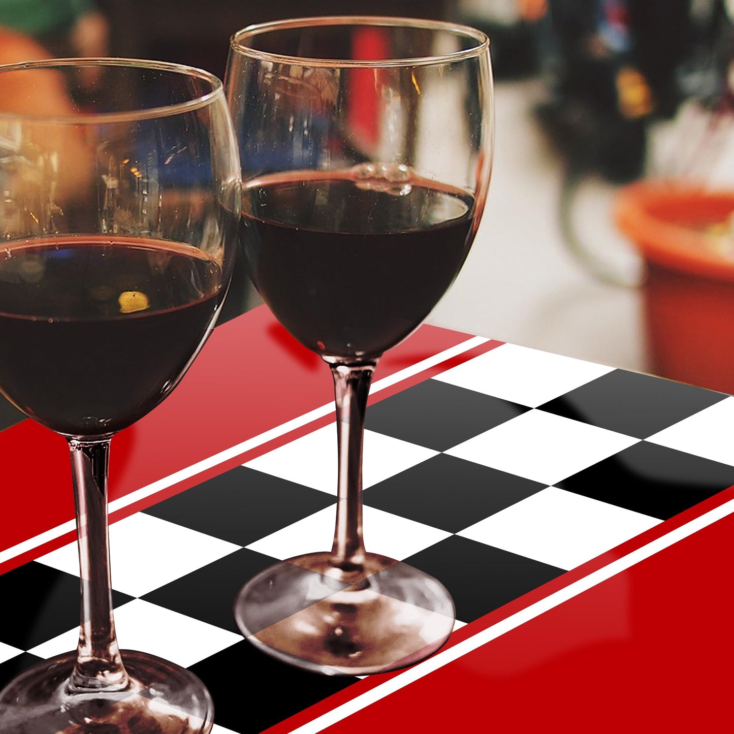 3 Pack Checkered Race Car Tablecloths - Race Car Birthday Party Decorations Kids' Party Tablecovers 54"x108" Rectangular Disposable for Boys Birthday Baby Shower