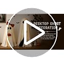 Lighted Ghost Decorations Indoor 2 Pack - Warm White Halloween Broom & Pumpkin