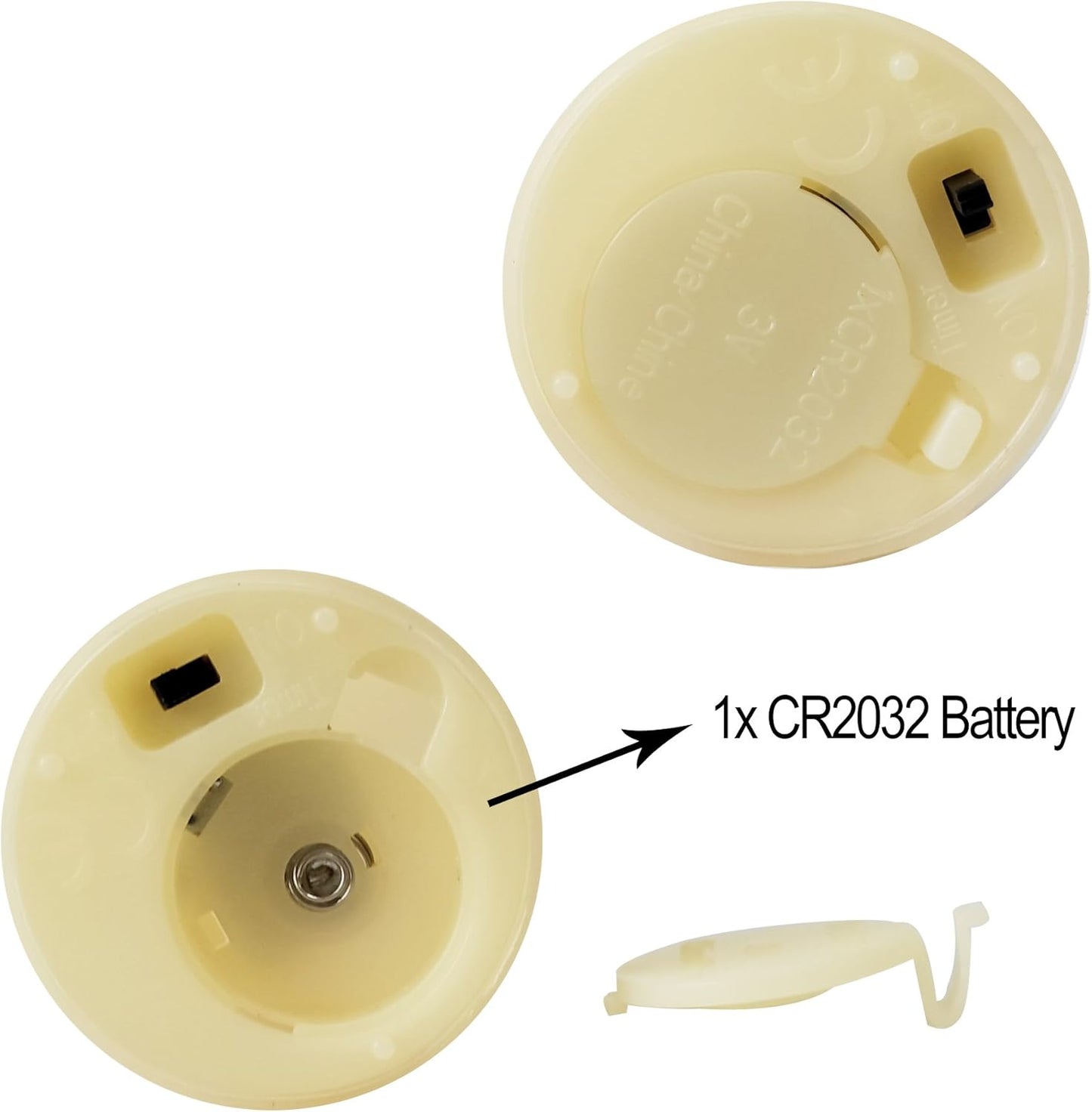 12 PCS LED Flameless Votive Candles - Long-Lasting Battery Operated with 120+ Hours Life