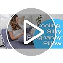 Grey Cooling QUEEN ROSE 65-Inch U Shaped Pregnancy & Body Pillow, Maternity Support
