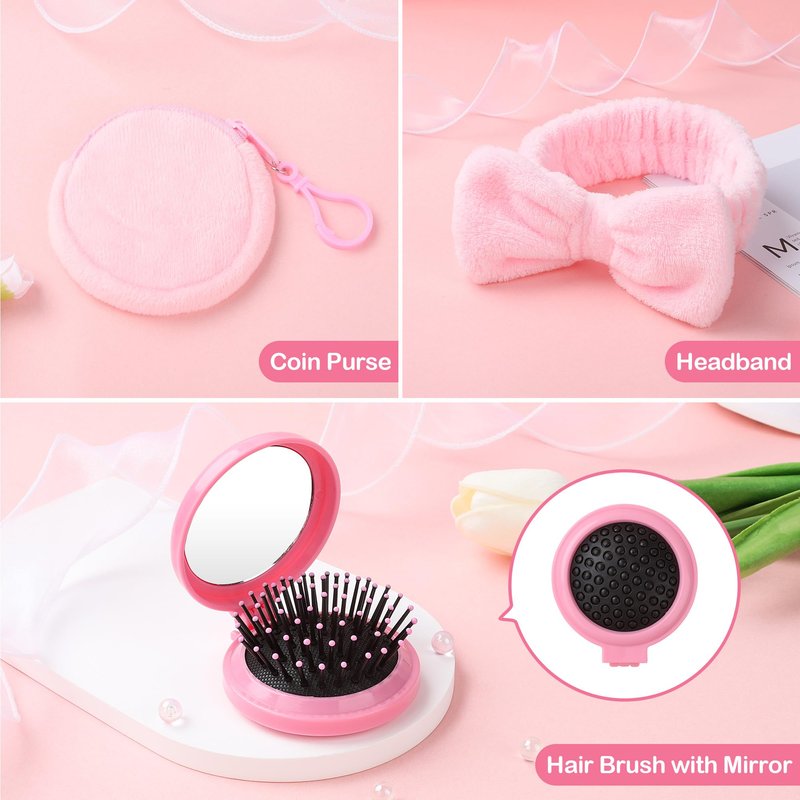 Splendest 9 Year Old Girl Birthday Gifts – 9PCS Pink 9th Birthday Presents for Girl – Gifts for 9 Year Old Girls