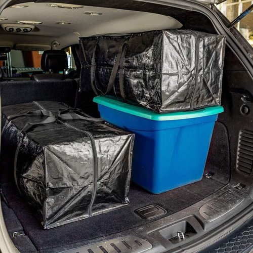 BAG-THAT! Heavy Duty Extra Large Moving Bags - Stronger Handles & Zippered Design for Easy Packing