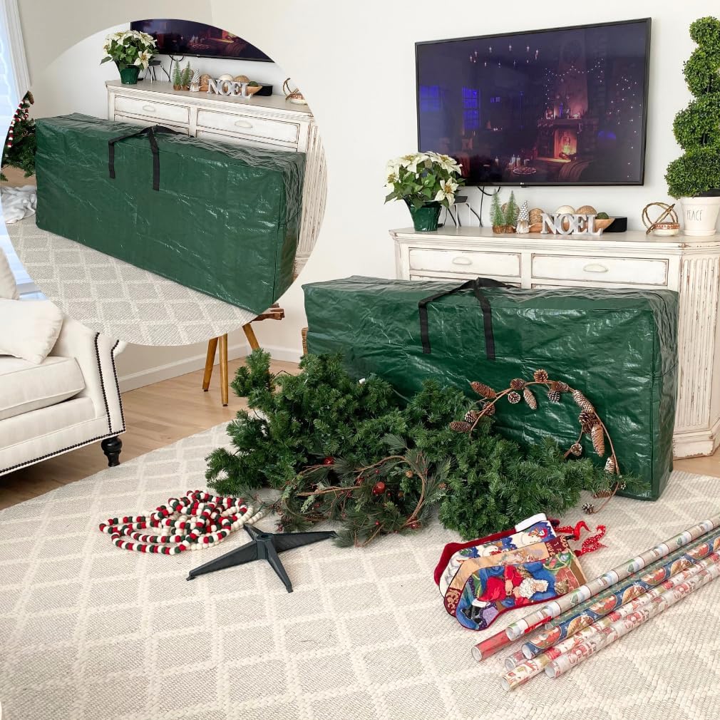 Extra Large Packing Bags for Moving - 5.5ft Storage Totes with Zippers & Handles for Cushions, Comforters, Camping