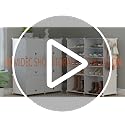 White 24-Pair Modular Shoe Rack Organizer - 6 Tier Closet Storage