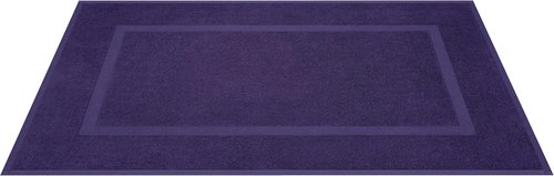 Cotton Paradise 100% Cotton Bath Mats - Soft, Absorbent, Quick-Dry Set of 2 | 20x34 Inches, Purple