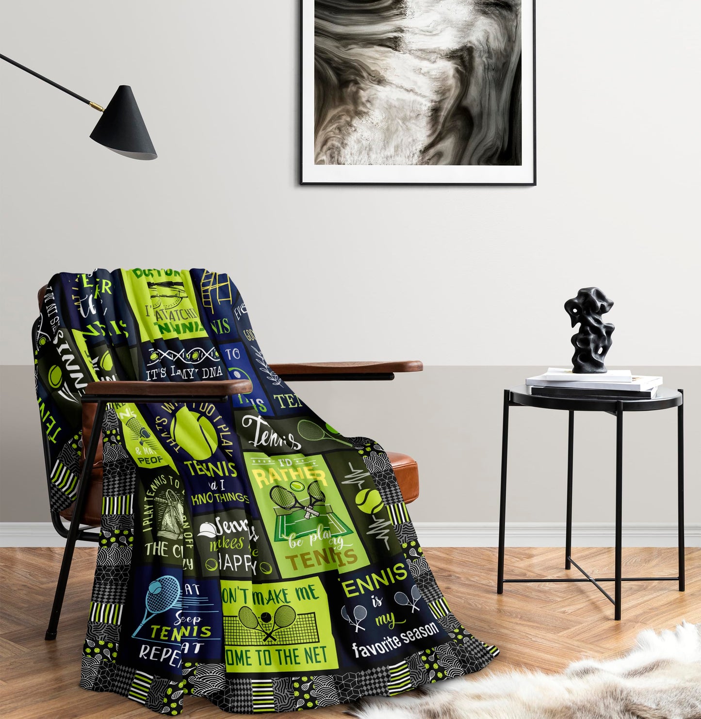 Tennis Gifts, Best Tennis Gifts for Men/Boys, Unique Valentine Tennis Gifts Women/Girls, Funny Tennis Gift Ideas, Gifts for Tennis Players/Lover, Tennis Themed Gifts, Tennis Coach Blanket 50'' x 60''