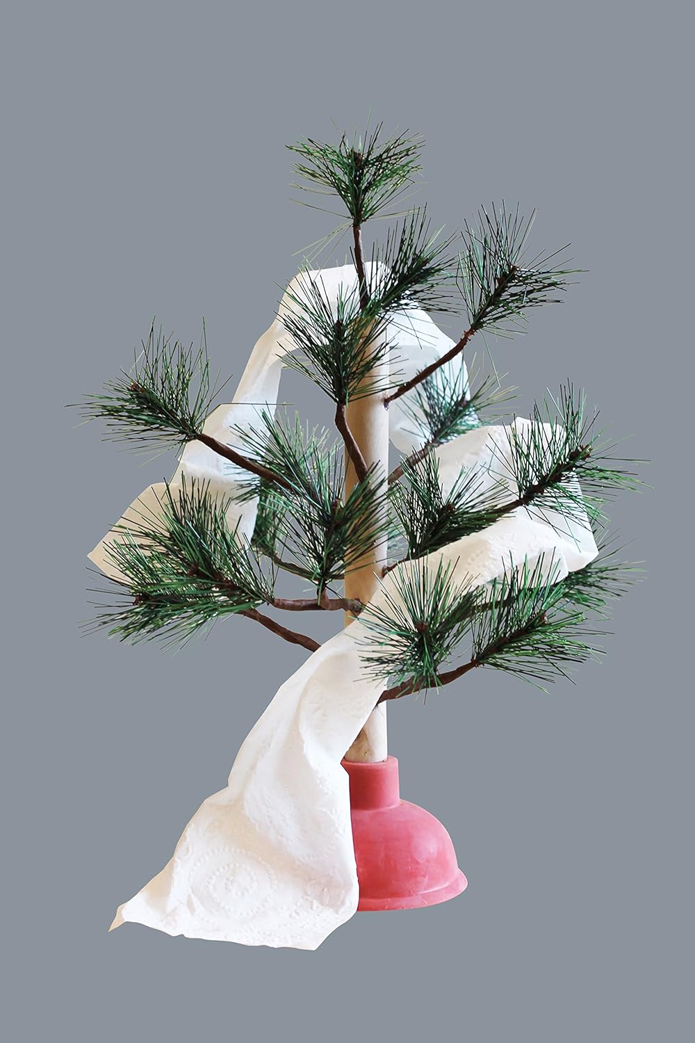 15-Inch Redneck Nation Christmas Tree - Festive Green Holiday Decor