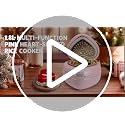 Peach Heart Shape Rice Cooker 8 Cup Cooked, 4 Uncooked Rice,
