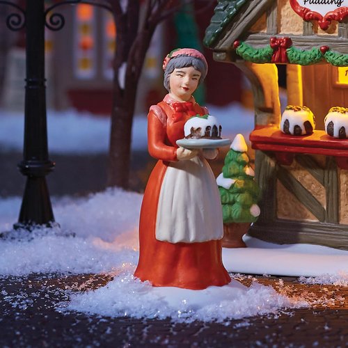 Department 56 Dickens Village - Silver Coin Bake Figurine | 2.75 Inch, Multicolor Decor