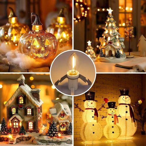 Brightown LED Accessory Cord - 6ft With On/Off Switch for Night Lights & Holiday Decor | 2 Pack
