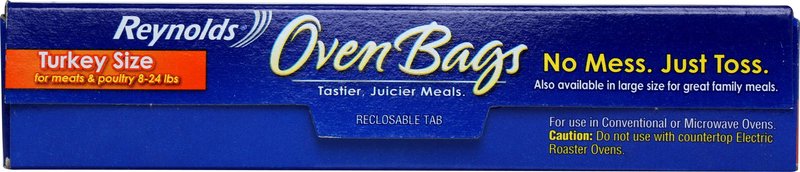 Reynolds Kitchens Turkey Size Oven Bags, Holds Up to 24 Pounds, 2 Count