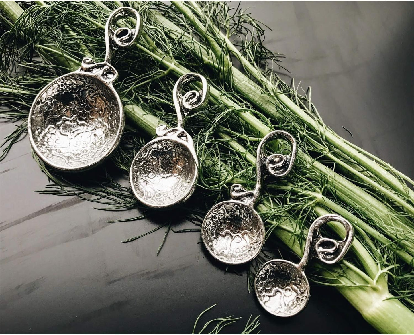 Crosby & Taylor Celtic Pewter Measuring Spoon Set
