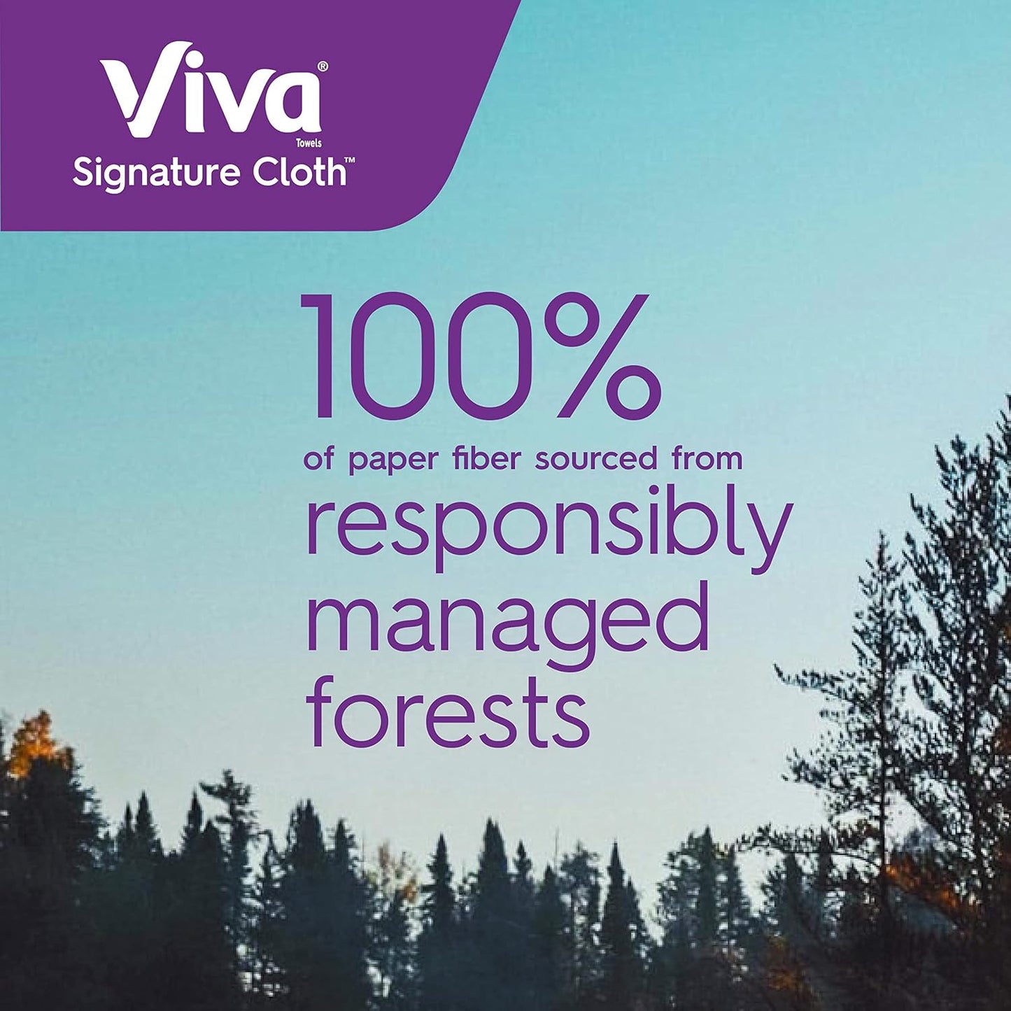 Viva Signature Cloth Paper Towels - Choose-A-Sheet, 8 Double Rolls (94 Sheets Each)