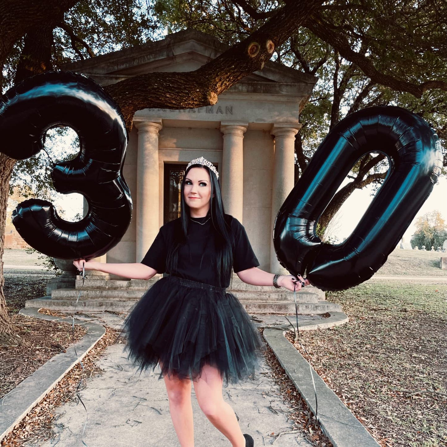 40" Black Number 3 Balloon for Birthday Party Decorations, Large Self Inflating Helium Foil Number Balloons Set 0-9 for Women Men 30th Birthday Graduation 3rd Anniversary Party Decorations Supplies