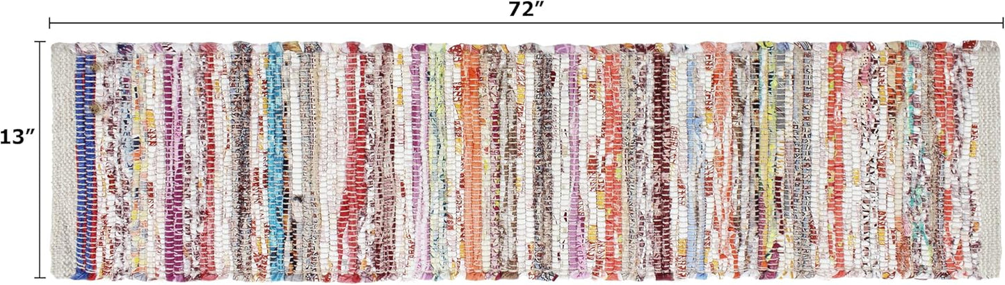 Jute Braided Table Runner - Rustic Farmhouse Style for Thanksgiving & Christmas - 13 x 36 inches