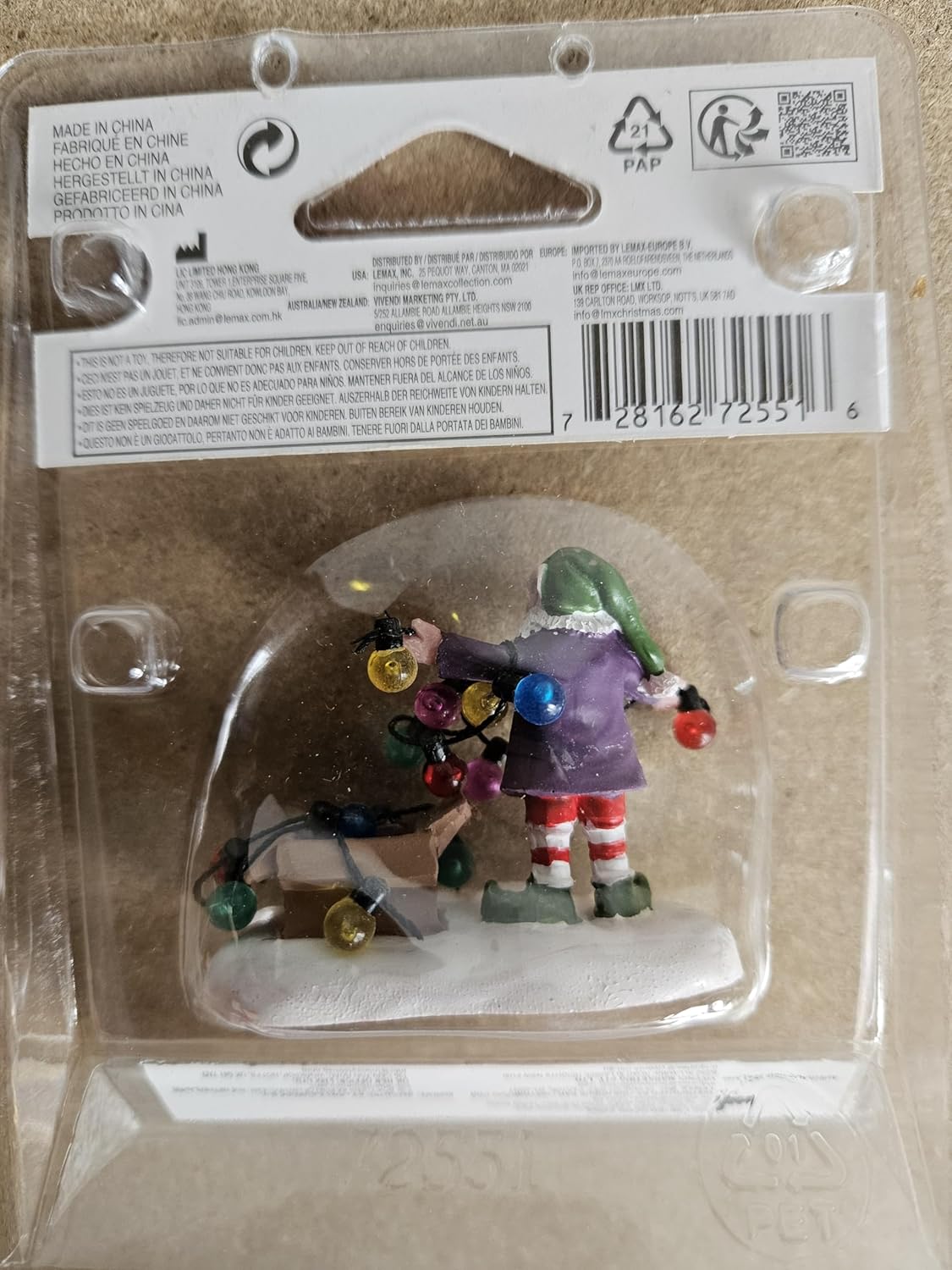 Lemax Village Collection Christmas Lights Display - Untangling Holiday Decor