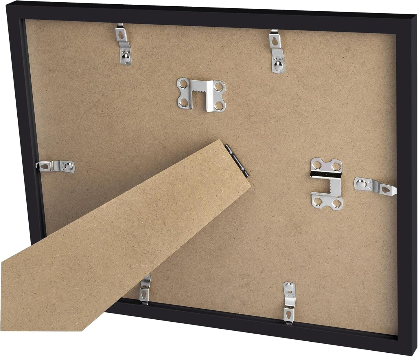Upsimples Certificate Frame - Clear Plexiglass Diploma Frame for Wall/Tabletop | 8.5x11 Black, 1 Pack