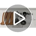 52 Inch Ceiling Fan with Lights and Remote - Black & Walnut Wood Blades