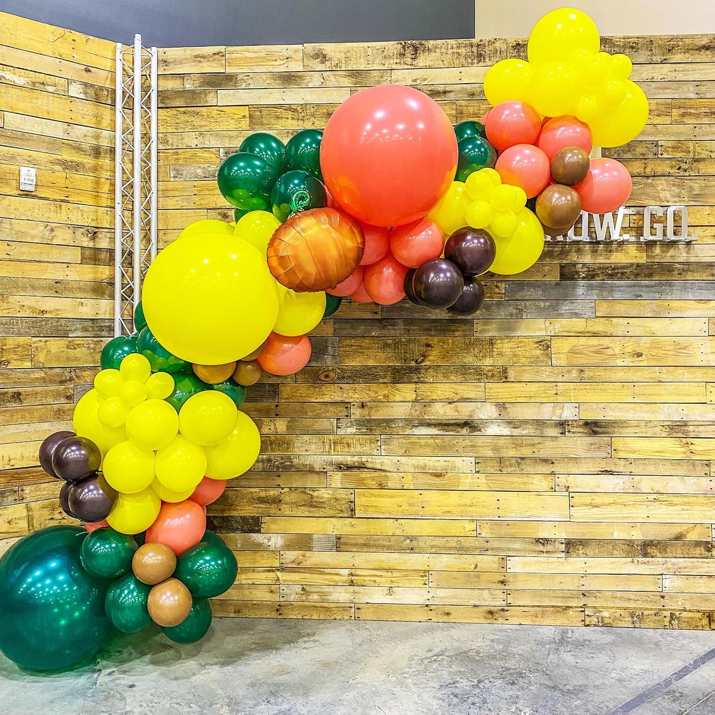 Voircoloria Yellow Balloons - 66-Pack 12-Inch Latex Balloons for Graduation, Weddings & Parties