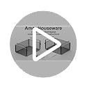 AmonHouseware Large 2-Pack Under Shelf Basket Adjustable Hanging Organizer Black