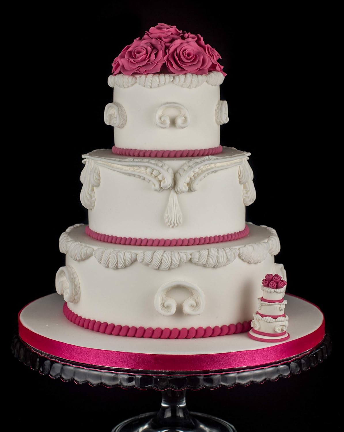 Rope Borders Silicone Mold for Cake Decorating & Crafts - Katy Sue Design