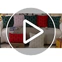 DFXSZ Blue Christmas Tree Pillow Covers 16x16 Set of 2 Home Decor