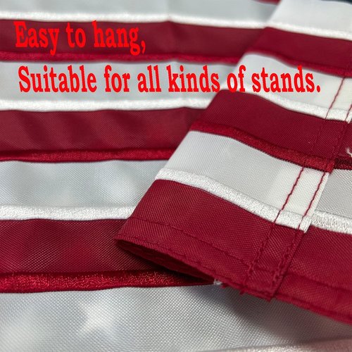 Bradford American Garden Flag - Double-Sided 12x18 Inch Heavy-Duty USA Flag for Outdoor Use