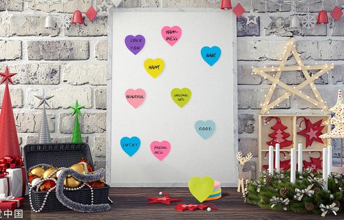Heart Sticky Notes - 3x3 Inch, 8 Pads of Super Cute Bright Color with Strong Adhesive | 82 Sheets Each