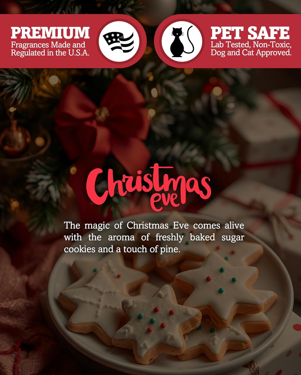 Highly Scented Sugarplum Cranberry Wax Melts Multi Pack - 6 Oz Natural Oil Air Fresheners for Christmas