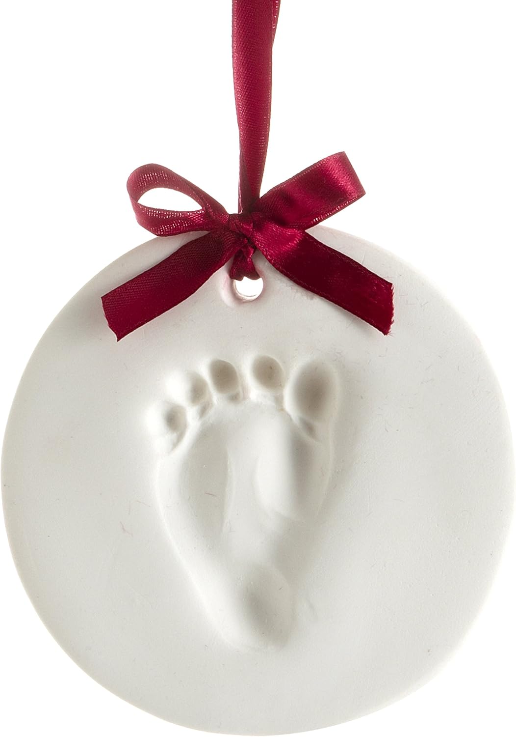 Christmas Baby Handprint Ornament Kit - DIY Keepsake Bauble with Paint for Newborns