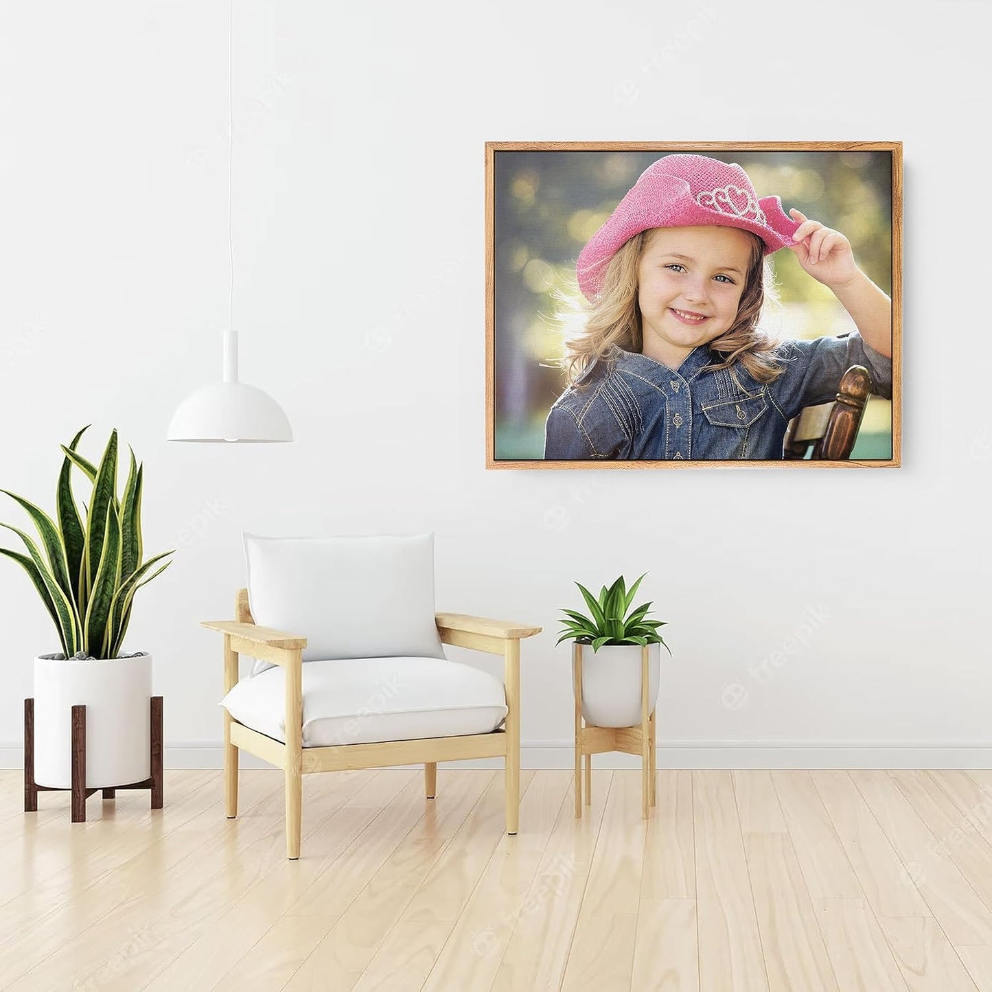 P&L ART - Personalized Custom Canvas Prints | Transform Photos into Stunning Wall Art - Beige 8x10